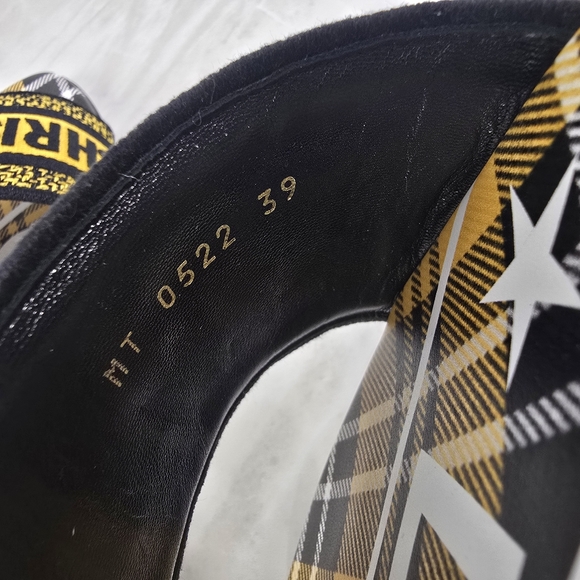 Christian Dior DWay Plaid Sandals